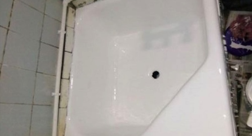 Обновление душевого поддона акрилом | Звенигородская